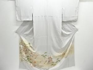 作家物　寿光織　祭模様三つ紋色留袖